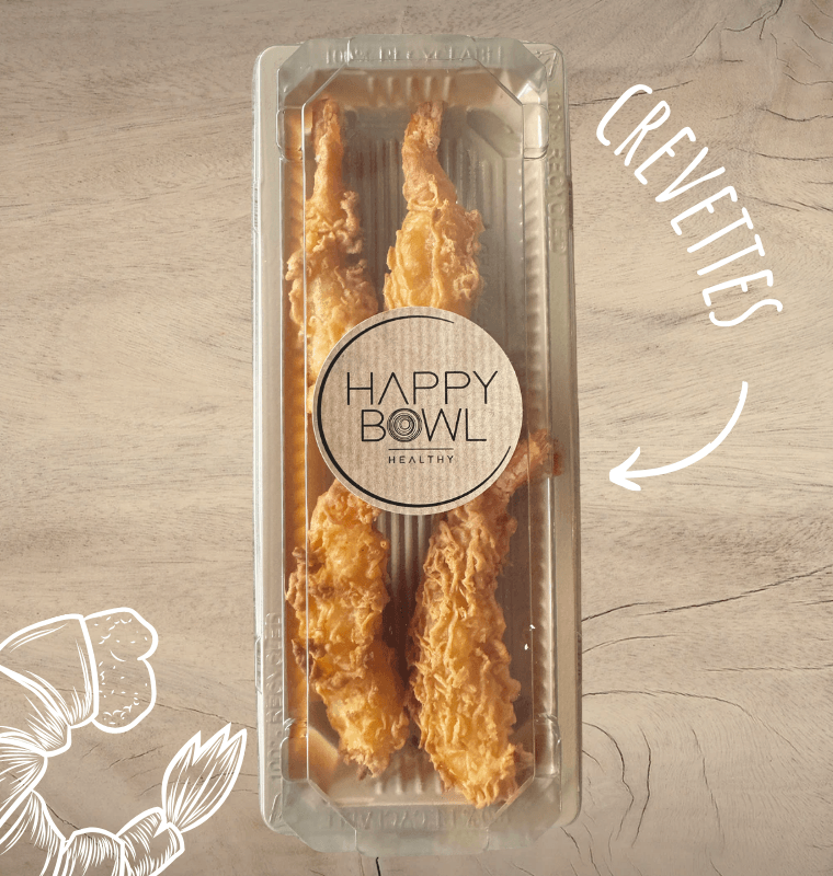 Tempura prawns